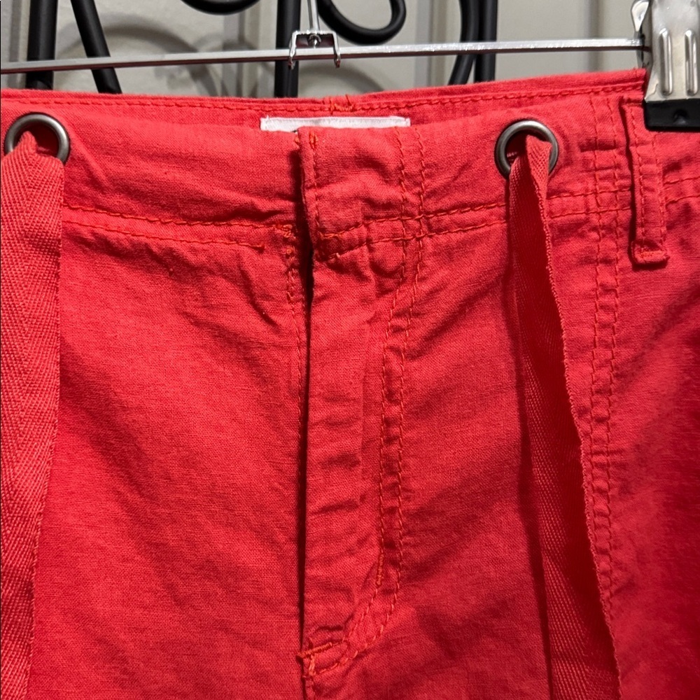 Jessica Simpson coral linen pants - Picture 8 of 9